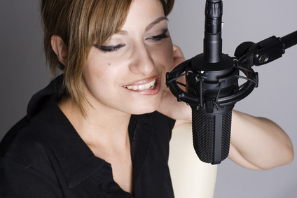 Singing woman